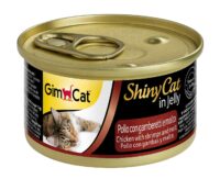 Gimcat Shiny Cat Wet Cat Food with Chicken and Shrimps with Barley, 70 gm.
