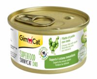 Gim Cat Wet Cat Food, Chicken and Apple Flavor, 70 gm.