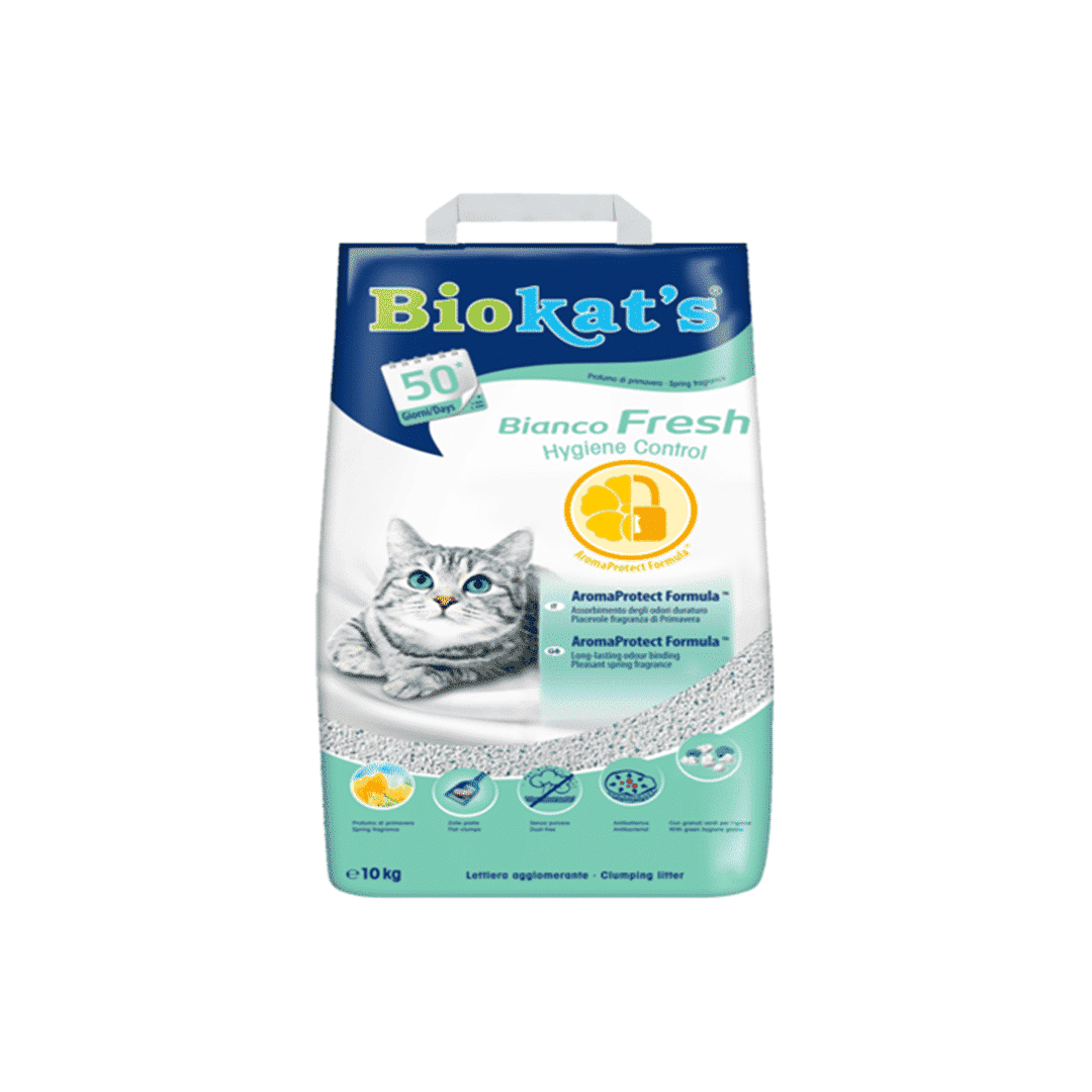 Biokat's Deo Pearls Spring - litter additive with fragrance for freshness  and firm lumps in the litter box - 6 cans (6 x 700 g) : : Pet  Supplies