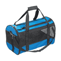 فلامنجو حقيبة حمل الحيوانات زرقاء، 50x28x30  سم.