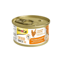 Gim Cat Wet Cat Food, Chicken and Carrot Flavor, 70 gm.