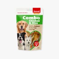 Sanal Delicious Dog treats Rice and Chicken, 80 gm.