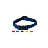 Croci blue dog collar, 40-68 cm.