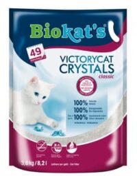 Biokat Crystal Cat Litter, Best Litter for Cats, 3.6 kg.