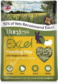 Burgess Excel Rabbit and Hamster Hay Food with Dried Herbs, 3 kg.