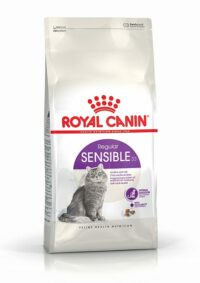 رويال كانين اكل قطط جاف للقطط التي تُعاني من حساسية بالهضم، رويال كانين سينسيبل 4 كجم.