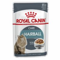 رويال كانين اكل قطط رطب لإزالة كرات الشعر، رويال كانين هيربول 85 غم.