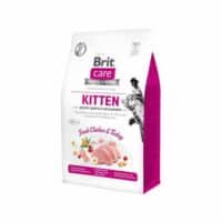 Brit Care Kitten Dry Food for Pregnant and Lactating Cats, 400 gm.